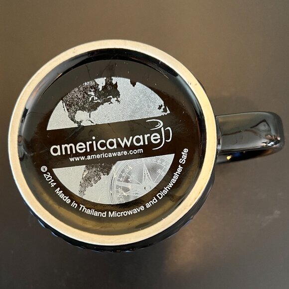 Americaware MONTANA NIGHT SKY Souvenir Oversized Mug ~ Metallic Blue and Black - Picture 13 of 14